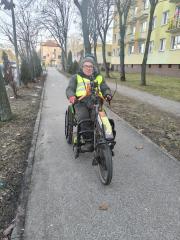 Zdjęcie do wpisu: Trening na zbiórkę dla Zbyszka z Małego Otwocka – kolejne kilometry. A 28 lutego, pod opieką opiekunki, wyjazd do Zakopanego na Bieg Żołnierzy Wyklętych. To będzie mój pierwszy start w Zakopanem i kolejny start w ogóle.
